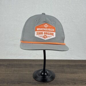 Whataburger Hat Cap Snap Back Patch Texas Original Magellan Outdoors Mens Trucke